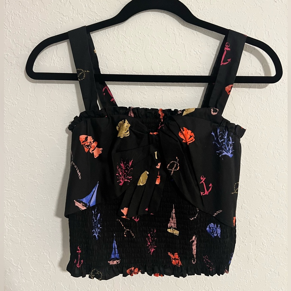 Cabi 2 piece skirt/ cropped tank